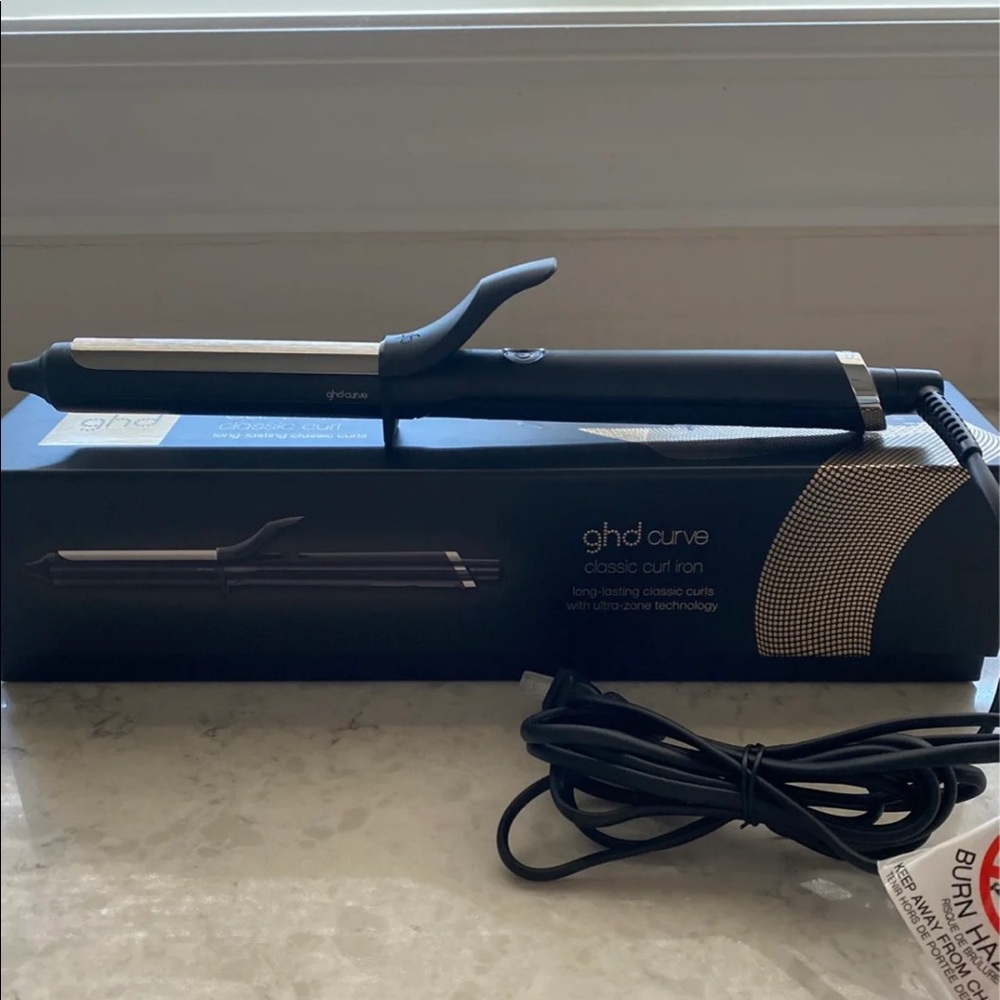GHD curve, classic curl iron 1 inch